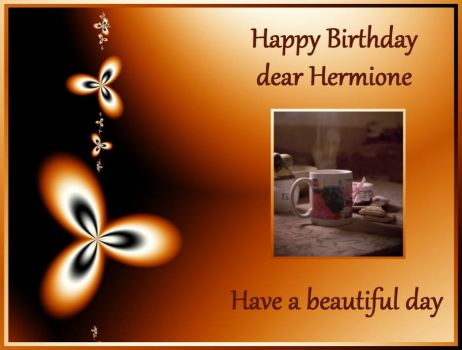 Happy Birthday dear Hermione