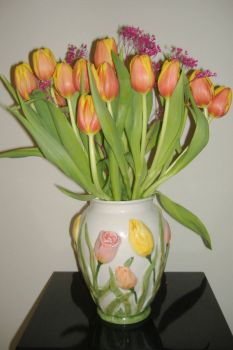 Easter - Spring Tulips - Happy Easter!