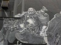 Laughing Buddha mural 88