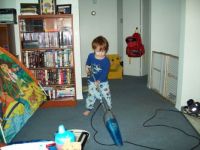 My work is never done!!!!!!----Dominic