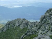 Trail to top of Whiteface Mountain
