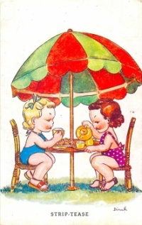 Themes vintage illustrations/pictures - Strip-Tease