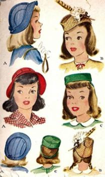 vintage hats
