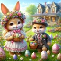 The Easter egg hunt