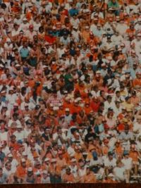 THE CROWD AT TAMPA  STADIUM...BUCCANEER FOOTBALL 
