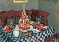 A Torta (The Cake), Adolf Fényes, 1912
