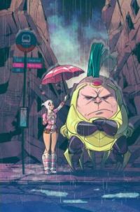 Gwenpool and M.O.D.O.K.