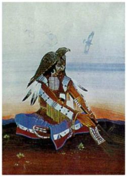 To Father Sky and Mother Earth ~ Rance Hood (Comanche)