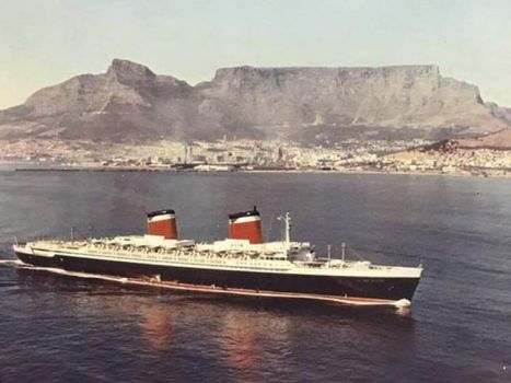 SS United States at Cape Town