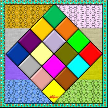 Solve diamond I jigsaw puzzle online with 81 pieces