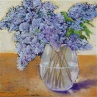 blue lilacs