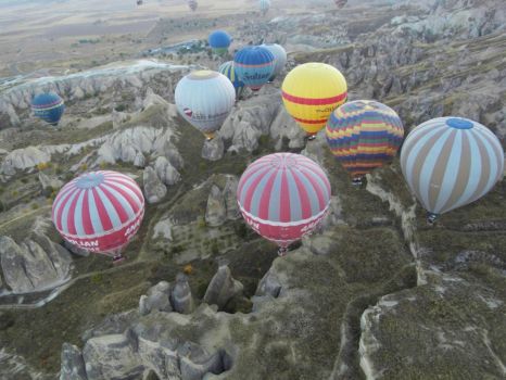 Ballooning over Goreme, Turkey