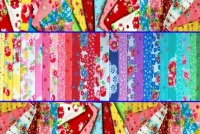 Fabric patchwork - large