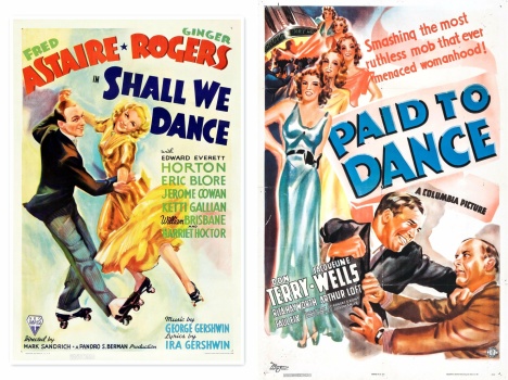 Solve Shall We Dance and Paid to Dance 1937 jigsaw puzzle online with