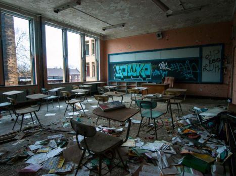 Abandoned School In  Cleveland 1
