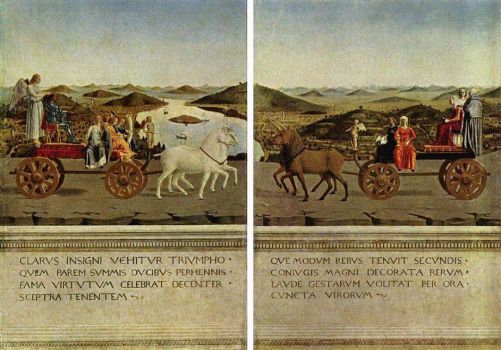 Solve Piero della Francesca Reverso díptico del duque de Urbino y su