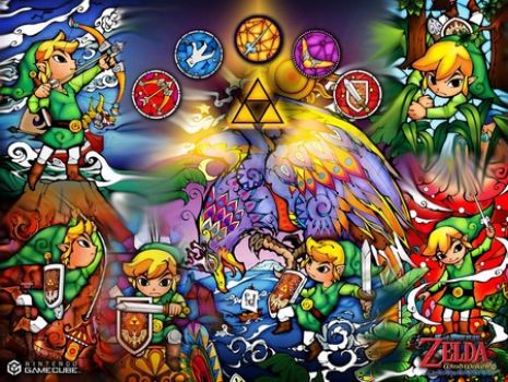 Solve Legend Of Zelda jigsaw puzzle online with 54 pieces