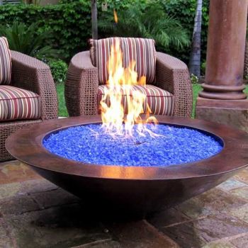 Solve Gas Fire Pit Glass Rocks Jigsaw Puzzle Online With 36 Pieces