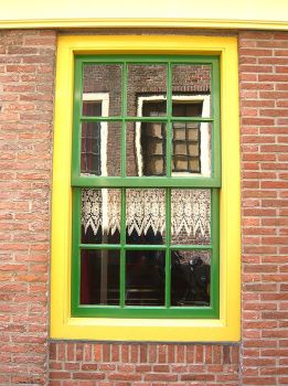 window in Amsterdam