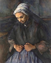 An Old Woman with a Rosary, 1895, Paul Cézanne (1839-1906)