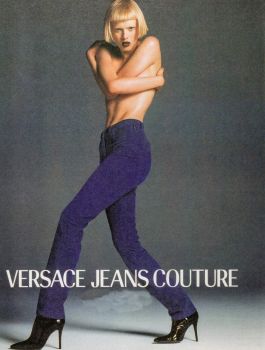 90's Ads {Versace Jeans