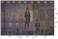 Georges Seurat, 1887-88, "Parade de cirque"