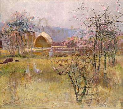 The Farm, Ricmond, NSW Charles Conder 1888