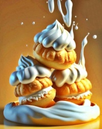 dessert aesthetic art