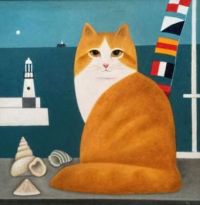 Harbor Cat by Martin Leman