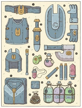 Solve Magic Item Store Inventory jigsaw puzzle online with 192 pieces