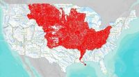 map of rivers that feed into the mississippi river