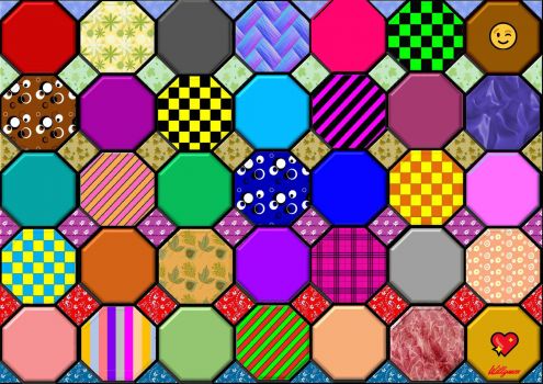 Solve octagons jigsaw puzzle online with 204 pieces