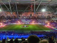 London Stadium before West Ham v GNK Dinamo Zagreb match