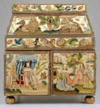 Stumpwork casket