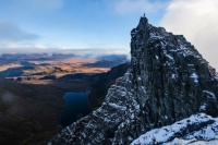 Son on a mountain.....An Teallach, Wester Ross, NW Highlands of Scotland
