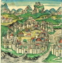 14th C view of Constantinople
