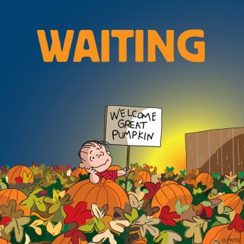 Charlie Brown Halloween Waiting
