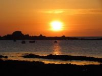 Sunset Cobo Bay, Guernsey