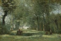 Corot, Jean Baptiste Camille (1796-1875) - L'allée verte