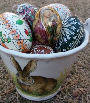 Collection of Easter eggs