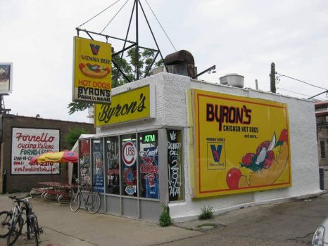 Byron's Dog Haus in Wrigleyville caught in a Time Warp