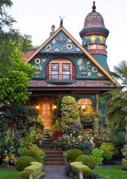 Victorian cottage and garden