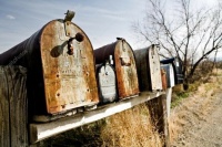 Old Mailboxes in the Midwest