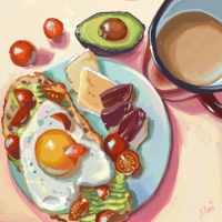 "Love breakfast" by AlaiGanuza