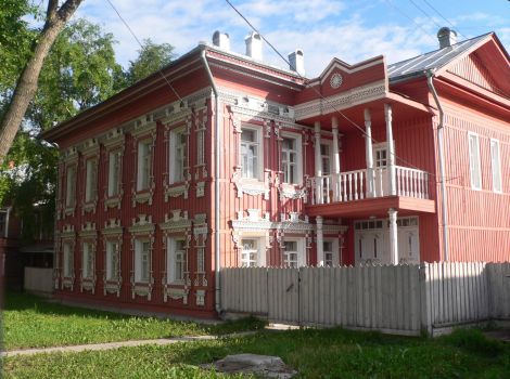 Wooden house (1895), Vologda, Russia