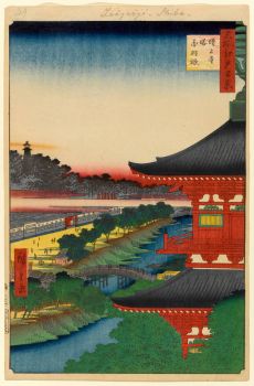 100 Views of Edo #53, summer season, Hiroshige