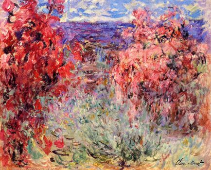 Claude Monet - Flowering Trees near the Coast, 1926 (Mar17P57)