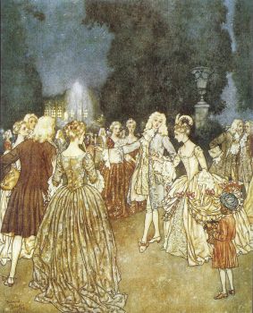 Edmund Dulac - Cinderella's ball