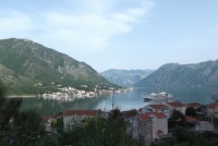 Looking down on the Bay of Kotor, Montenegro (2016)