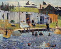 The Bathing Hour, by William James Glackens